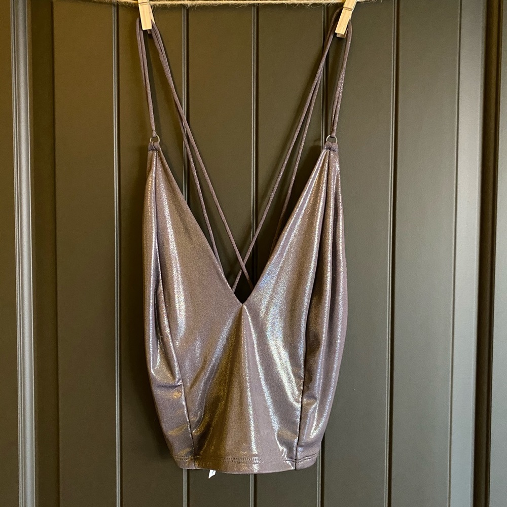 Free people Cropped Tank Top